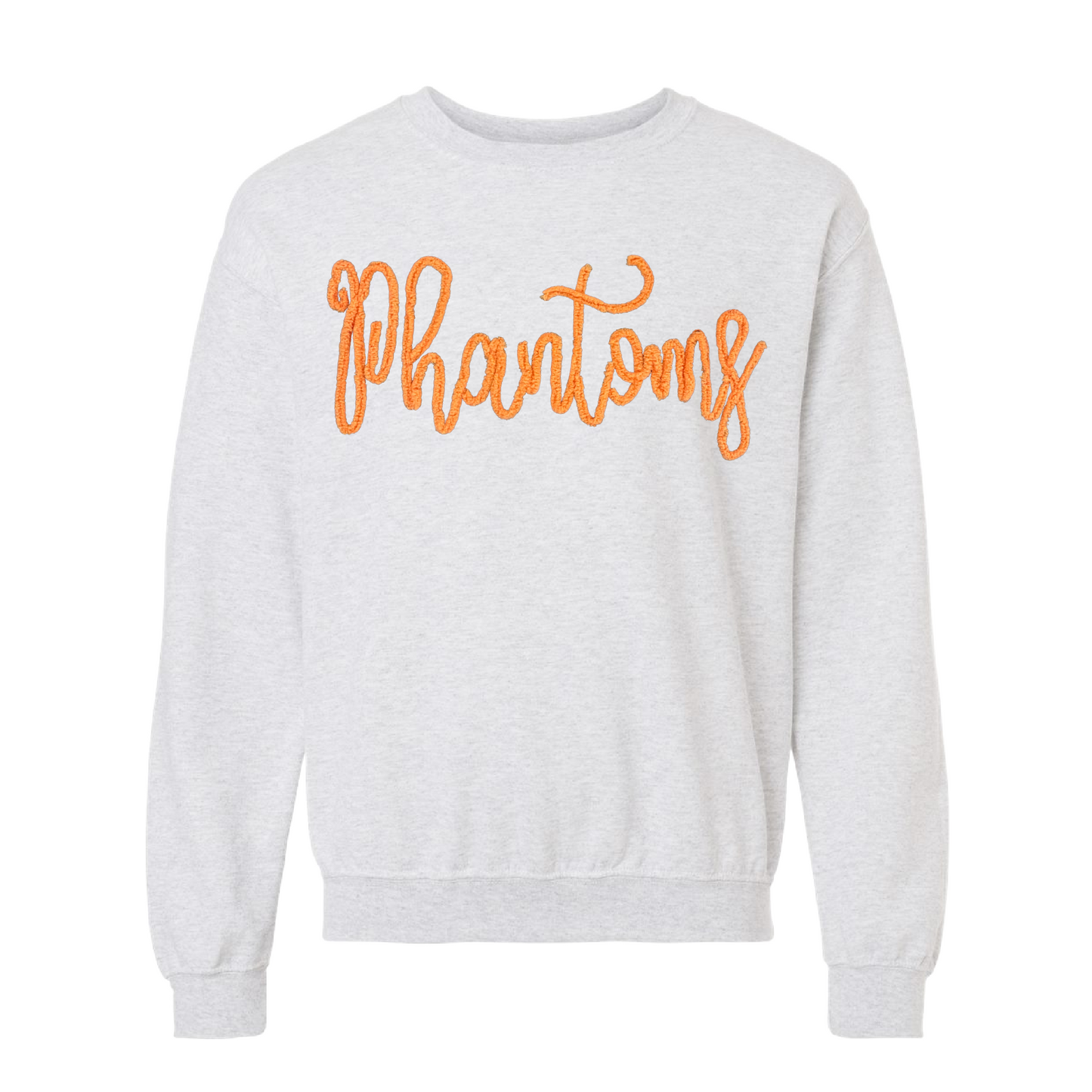 Custom Team Crewneck - West De Pere Phantoms - Chenille Embroidery