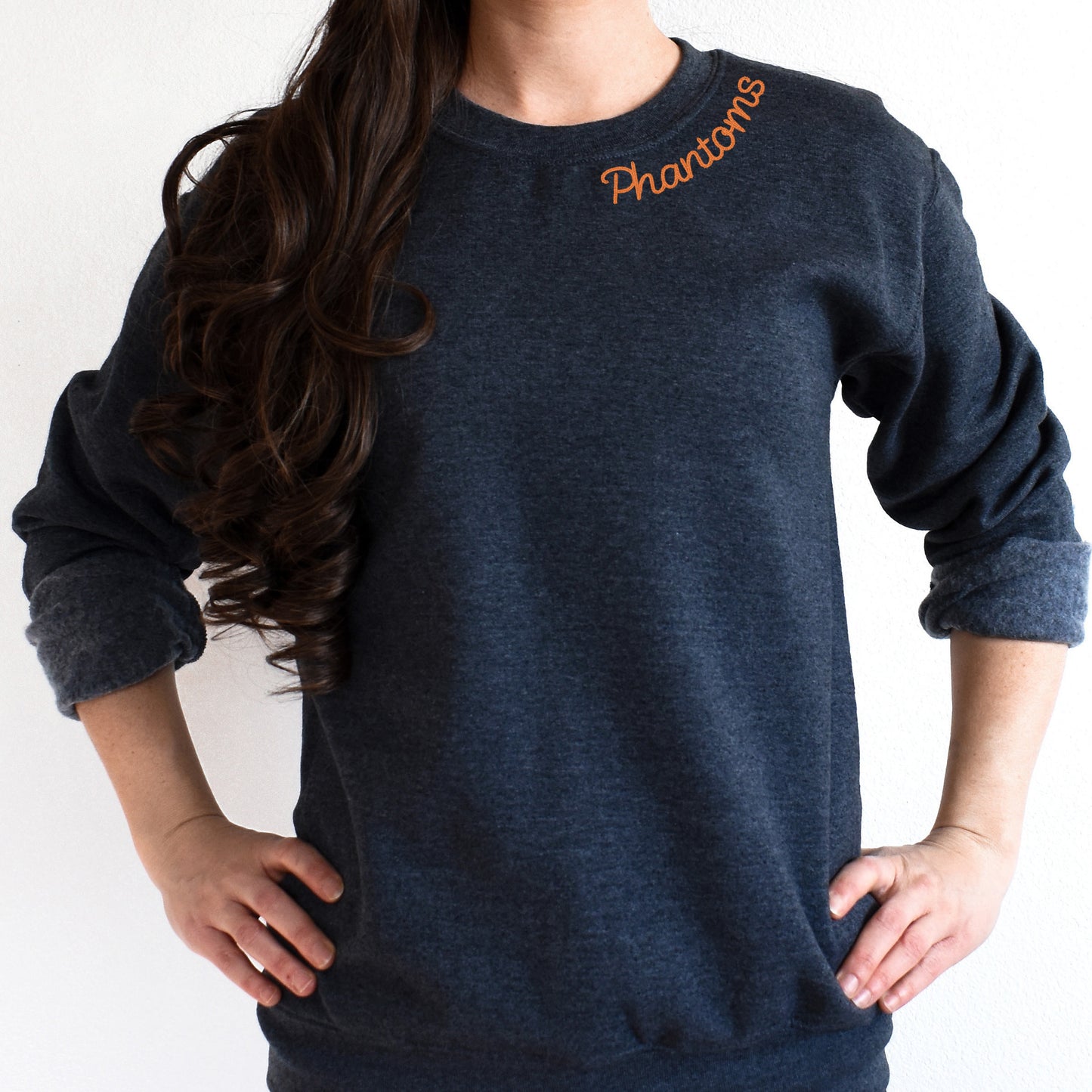 West De Pere Phantoms Crewneck Sweatshirt - Chain Stitch