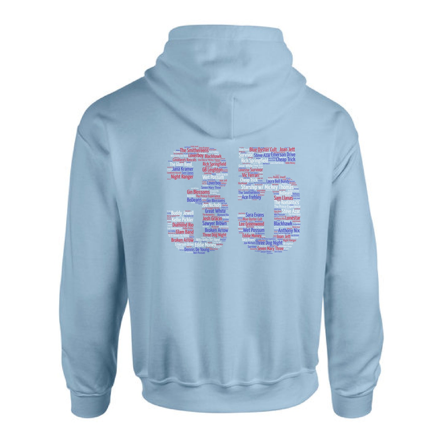 Celebrate De Pere 35th Anniversary Hoodie – Light Blue or Heather Gray