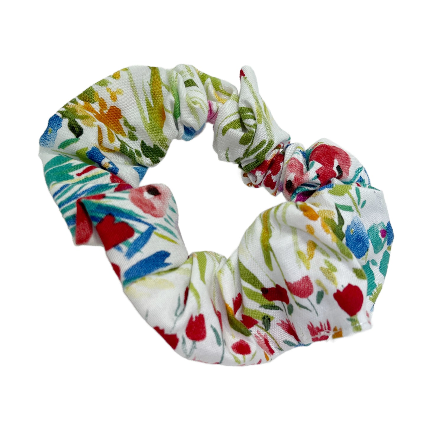 Hair Scrunchie | Watercolor Vintage Floral