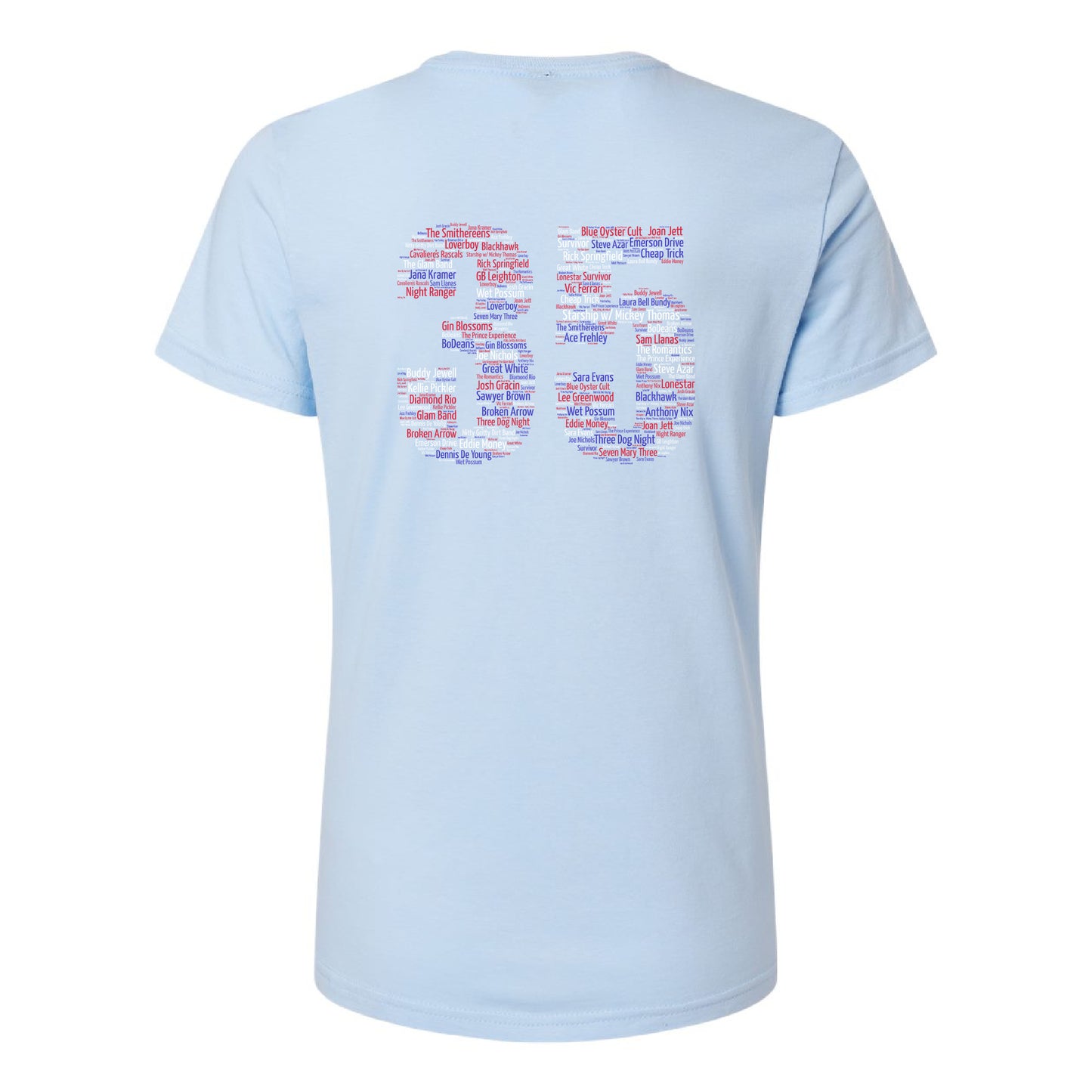 Celebrate De Pere 35th Anniversary Ladies T-Shirt – Heather Gray or Light Blue
