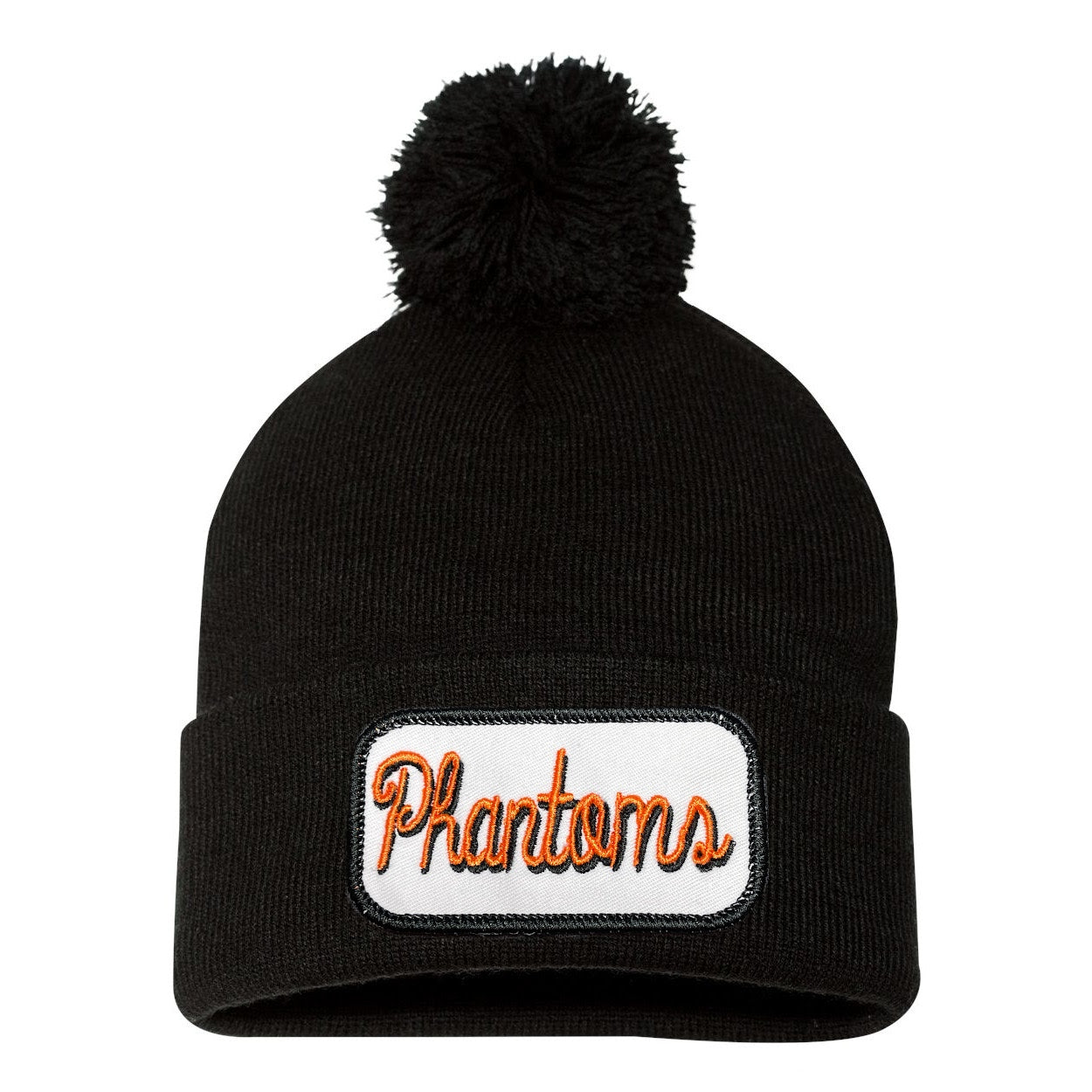 Script Phantoms Patched West De Pere Logo Beanies - 6 options