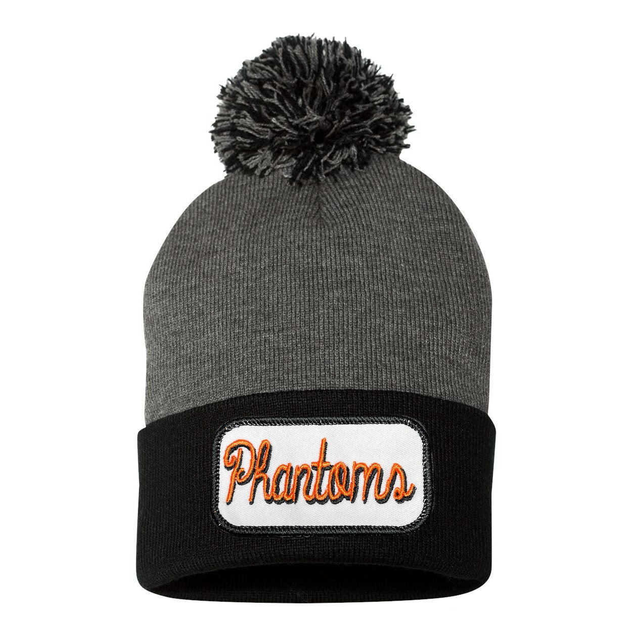 Script Phantoms Patched West De Pere Logo Beanies - 6 options