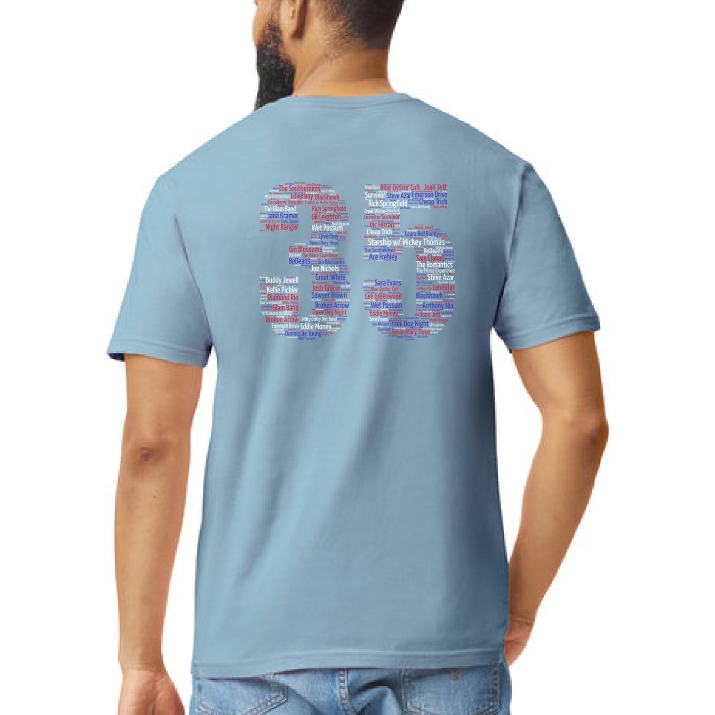 Celebrate De Pere 35th Anniversary Unisex T-Shirt – Stone Blue or Heather Gray