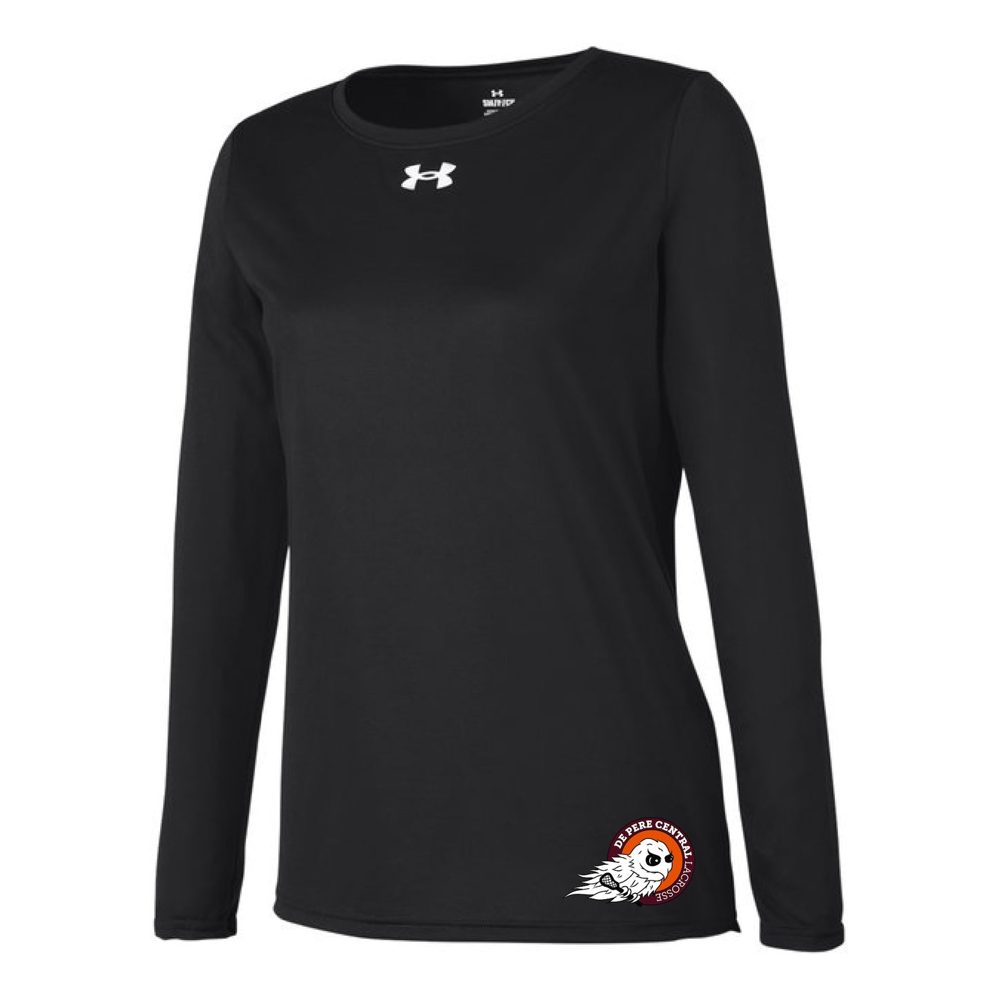 Ladies Base Layer Top- Black - DP Ghostbirds - UA