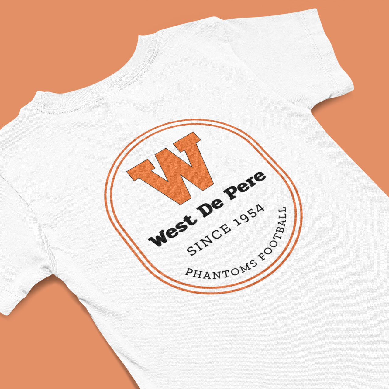 West De Pere Phantoms Football Merch - Tees, Long Sleeve Tee, Crewneck or Hoodie - Since 1954