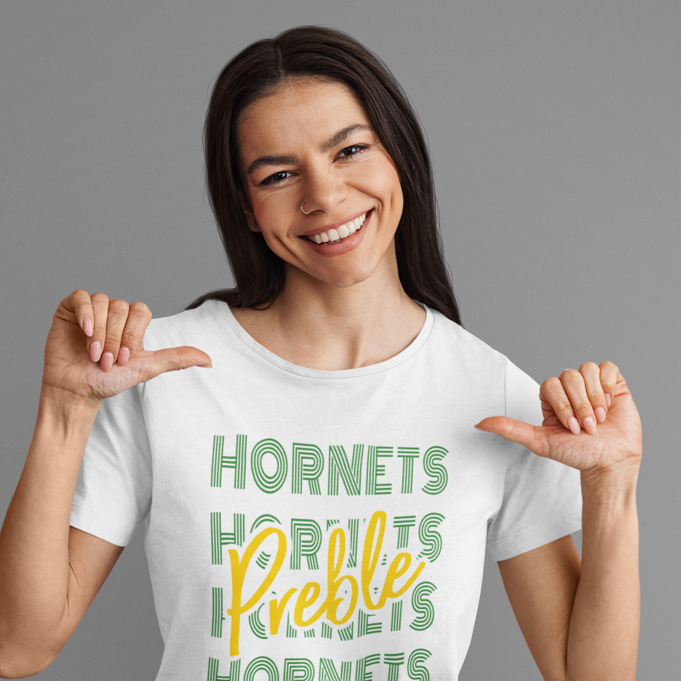 Preble Hornets Retro Tee - Unisex Sizing