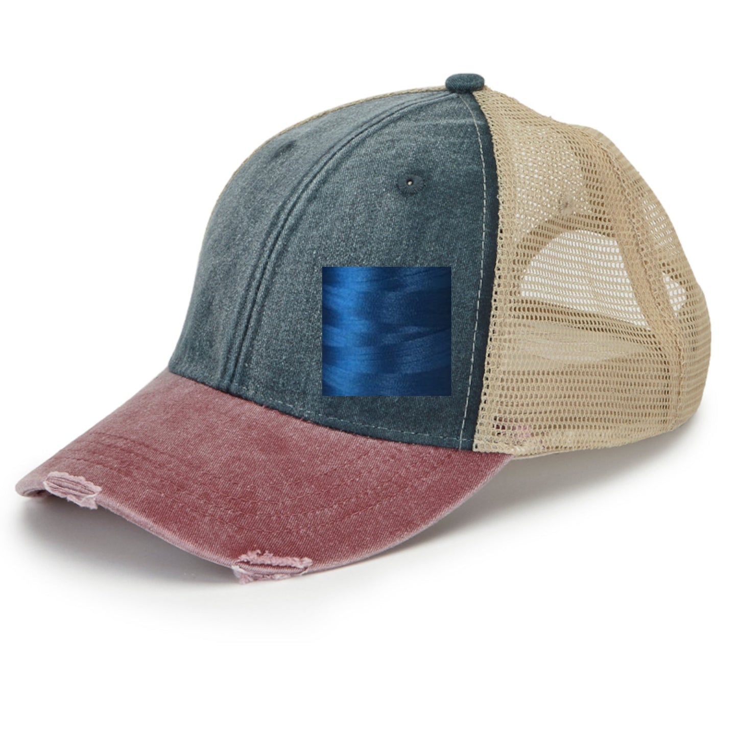 Iowa Hat | Distressed Snapback Trucker | state cap | many color choices