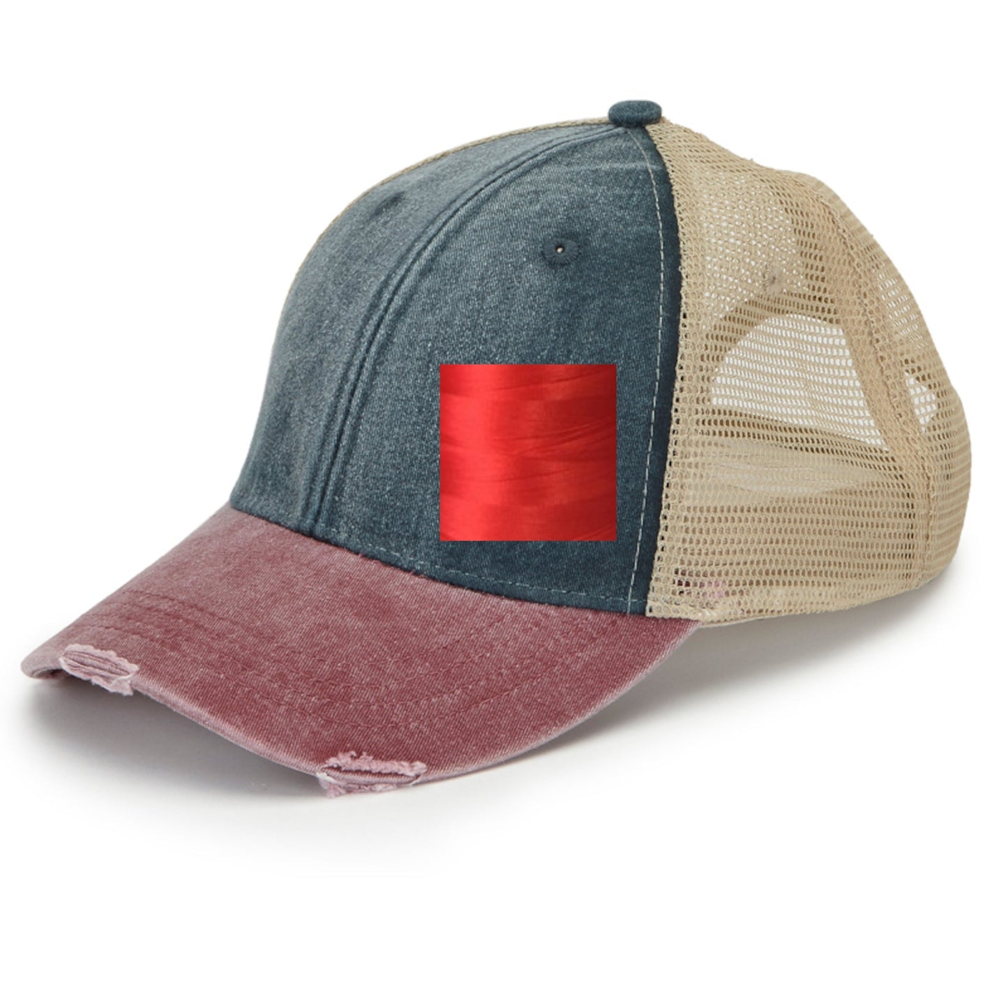 Iowa Hat | Distressed Snapback Trucker | state cap | many color choices