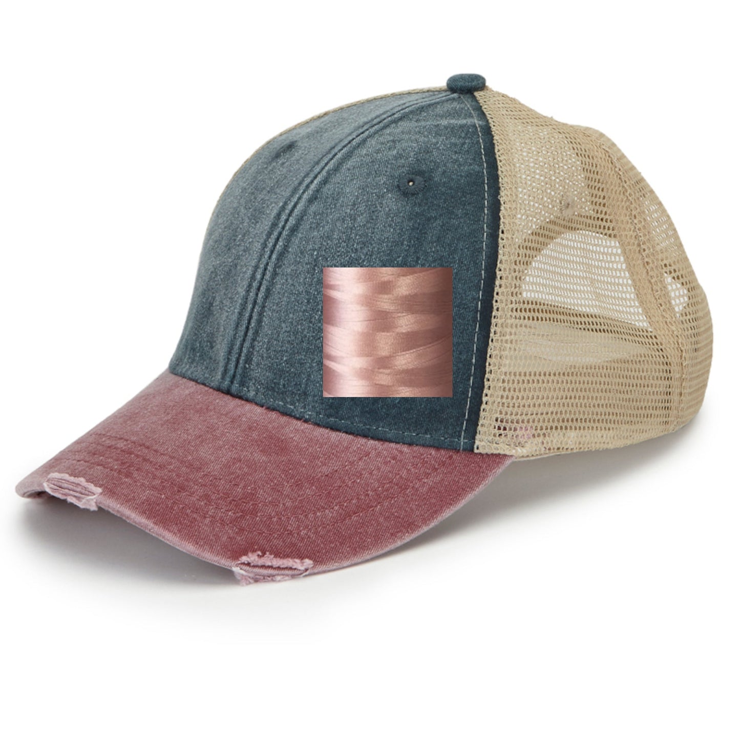 Iowa Hat | Distressed Snapback Trucker | state cap | many color choices