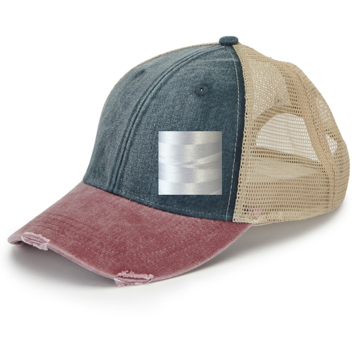 Iowa Hat | Distressed Snapback Trucker | state cap | many color choices