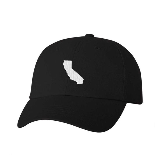 California Hat - Classic Dad Hat - Many Color Combinations