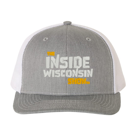 The Inside Wisconsin Show Mid-Pro Trucker Hat - Gray & White