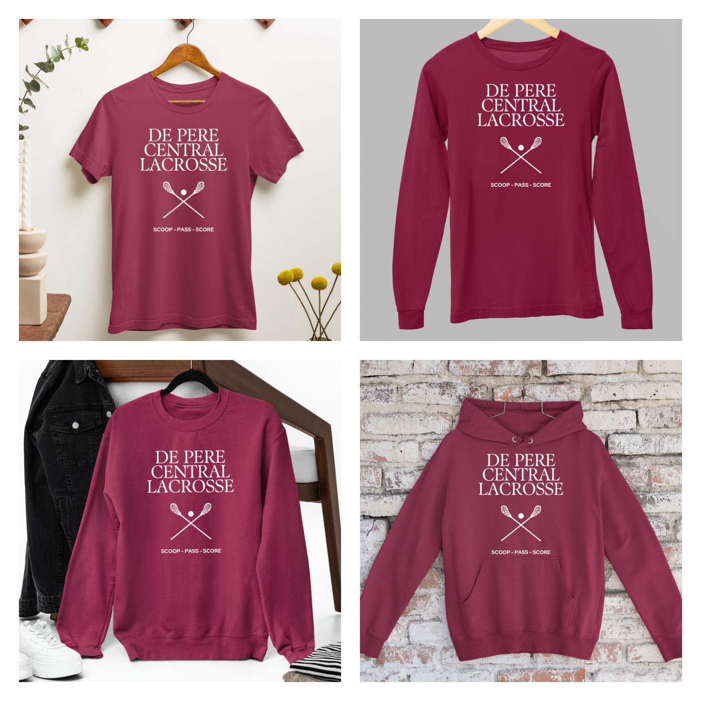 De Pere Ghostbirds SPS - Cardinal Tee, Long Sleeve Tee, Crewneck, or Hoodie