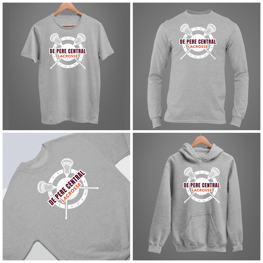 De Pere Ghostbirds Round Graphic - Heather Tee, Long Sleeve Tee, Crewneck, or Hoodie