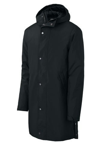 De Pere Central Lacrosse - Black Sideline Parka- Ghostbirds Logo Left Chest