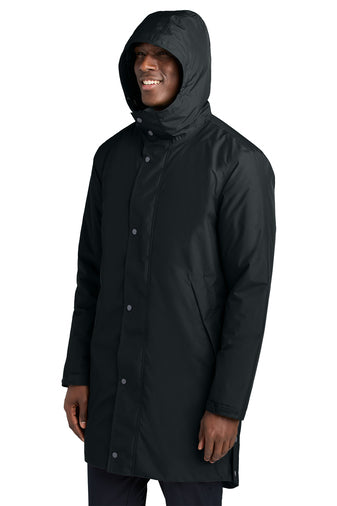 De Pere Central Lacrosse - Black Sideline Parka- Ghostbirds Logo Left Chest