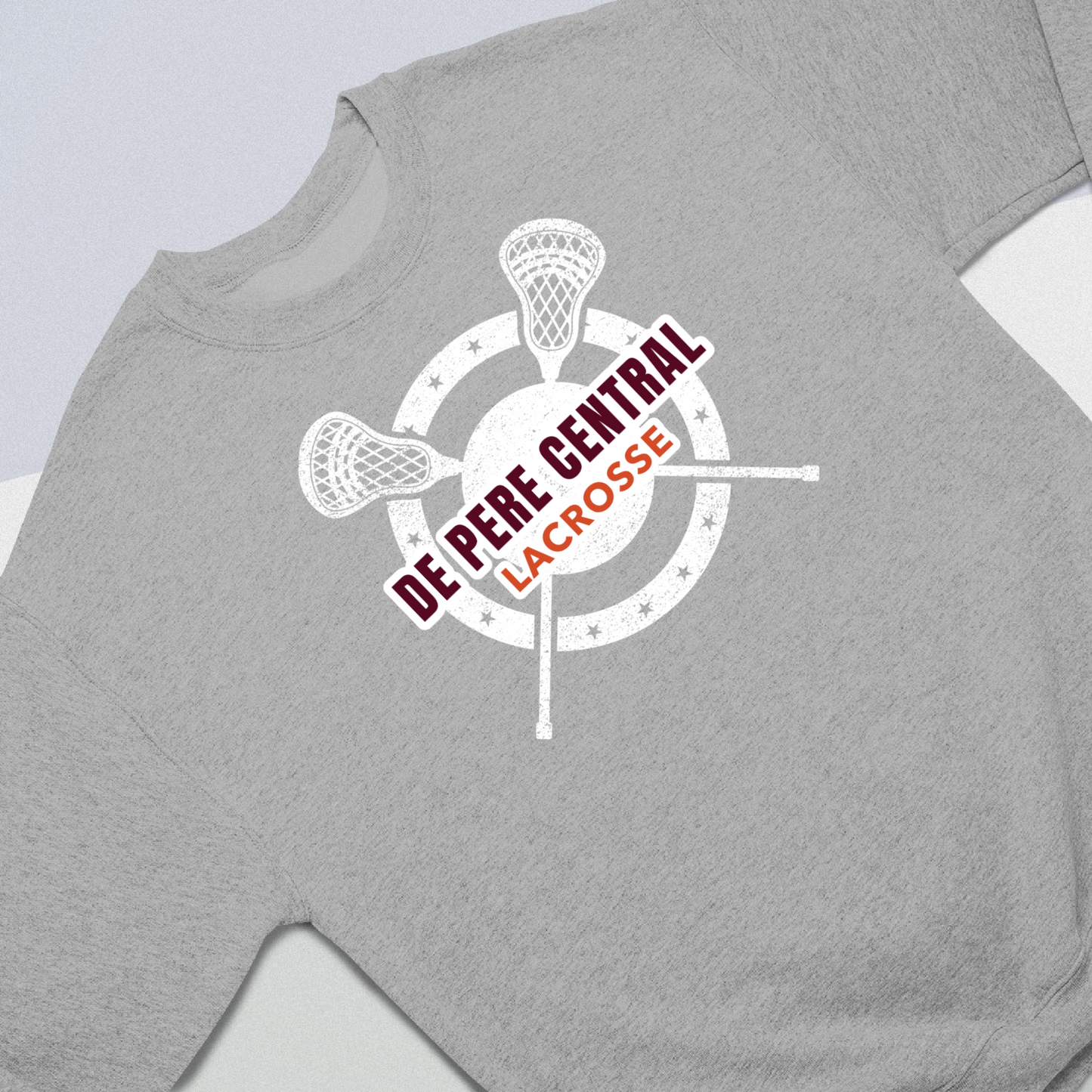 De Pere Ghostbirds Round Graphic - Heather Tee, Long Sleeve Tee, Crewneck, or Hoodie