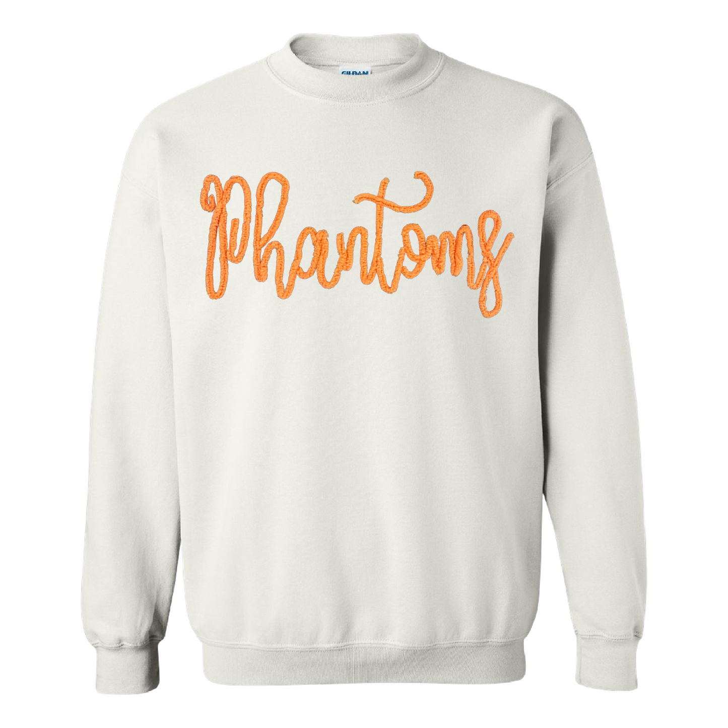 Custom Team Crewneck - West De Pere Phantoms - Chenille Embroidery