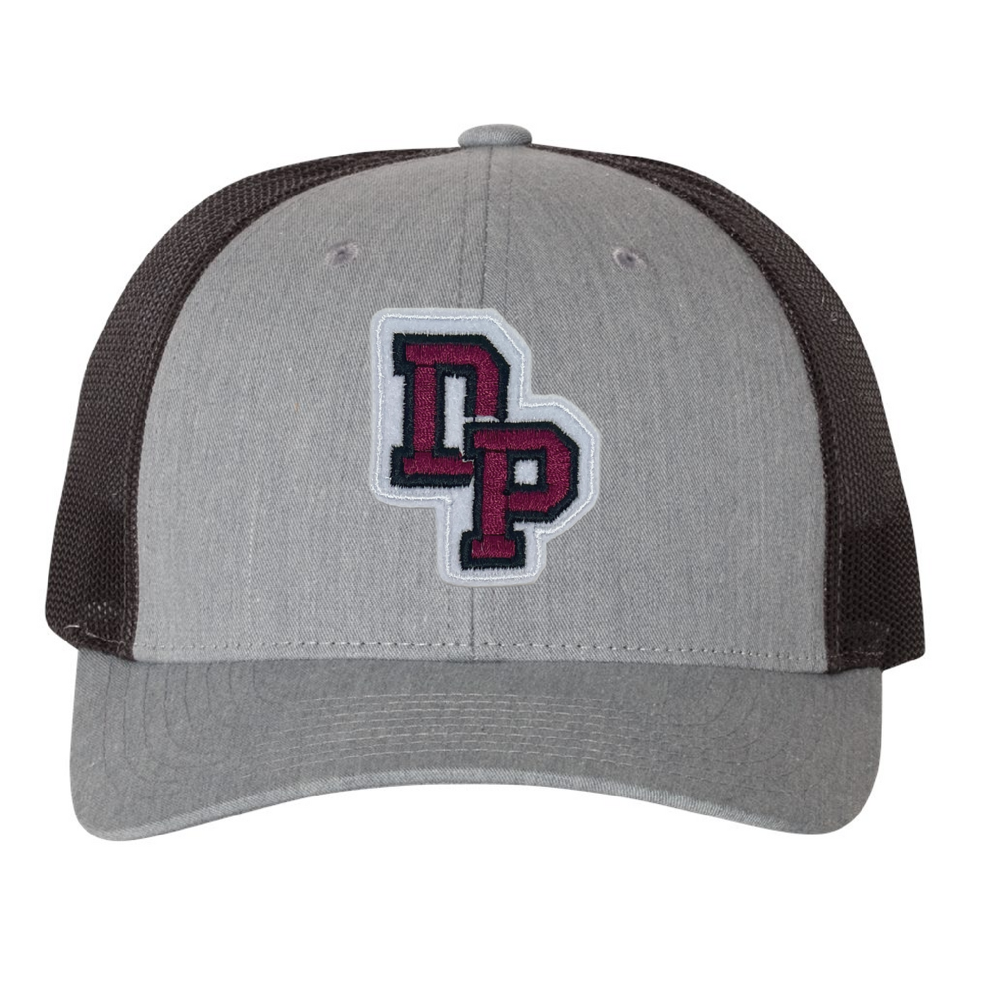 DP Patch De Pere Snapback | Gray with Black Mesh