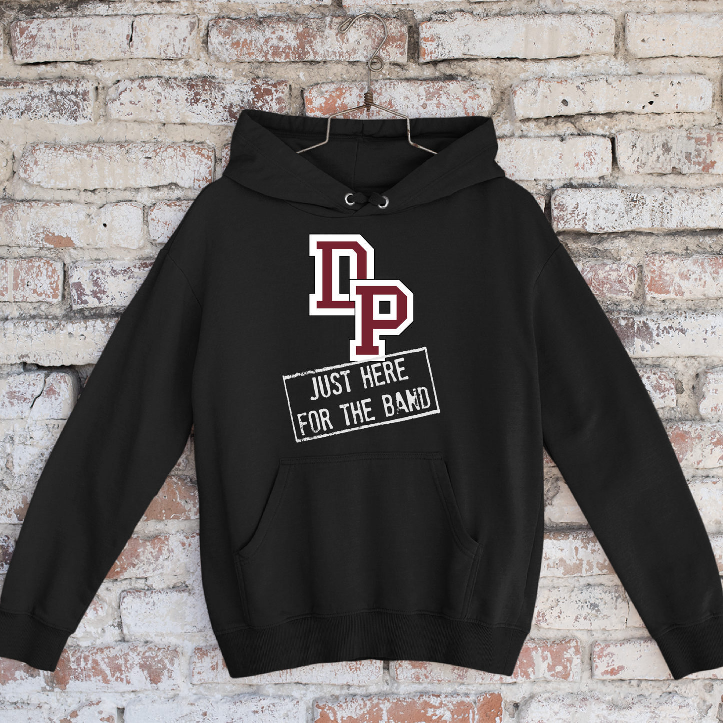 De Pere Redbirds Band Design - Black Tee, Crewneck, or Hoodie