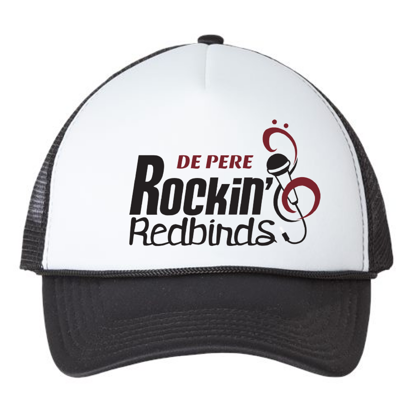 De Pere Foam Trucker Hat - Rockin Redbirds