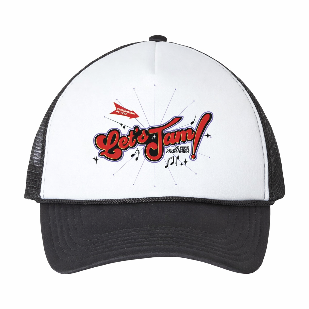 Destination De Pere Trucker Hat - Let’s Jam! De Pere Show Choir 2026