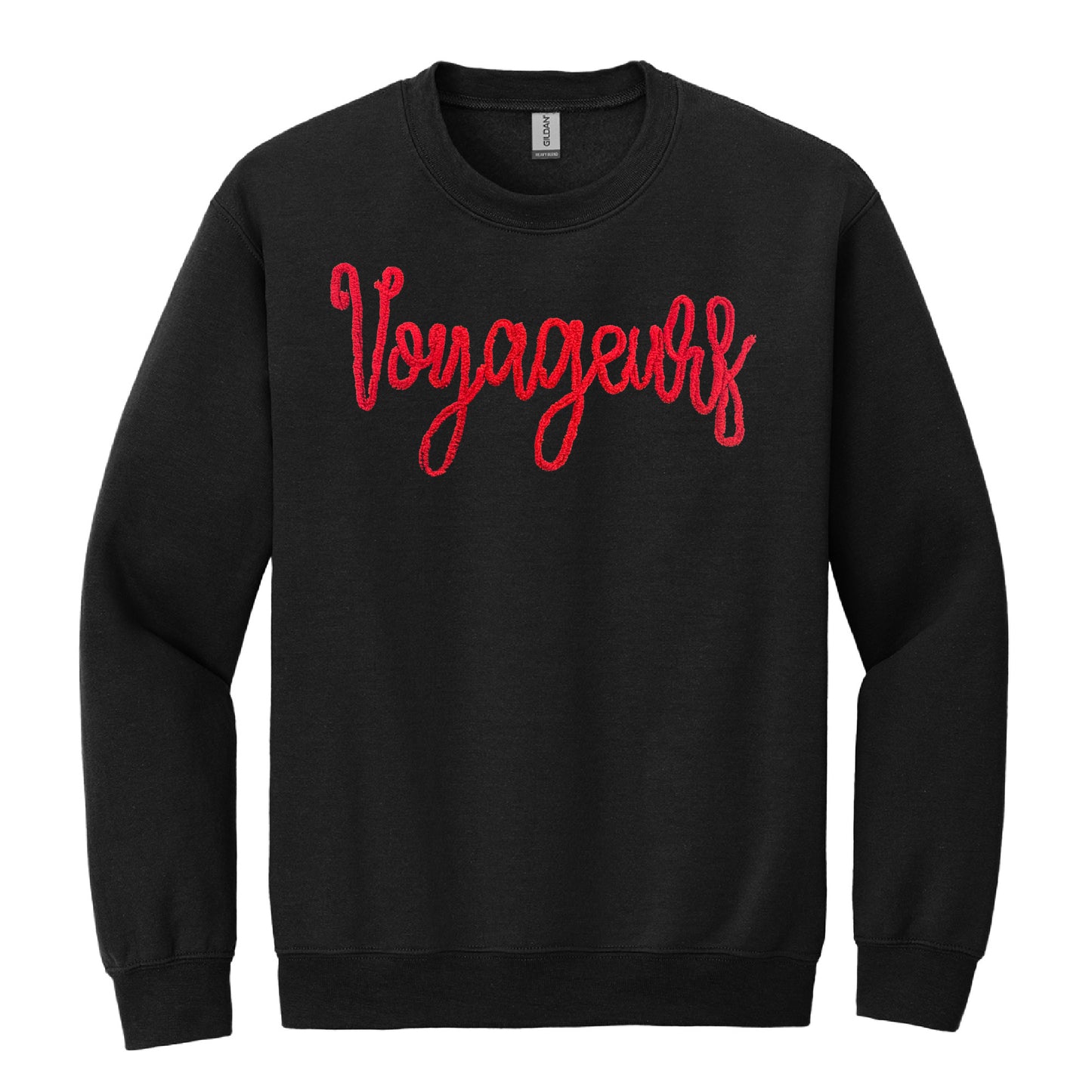 Custom Team Crewneck - De Pere Voyageurs - Chenille Embroidery