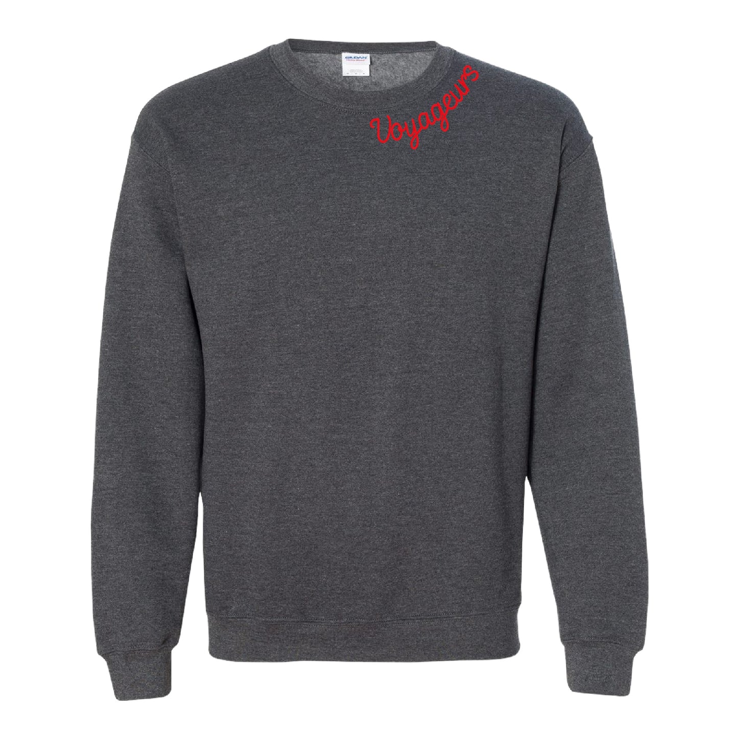 Voyageurs Crewneck Sweatshirt – Chainstitch Collar Design