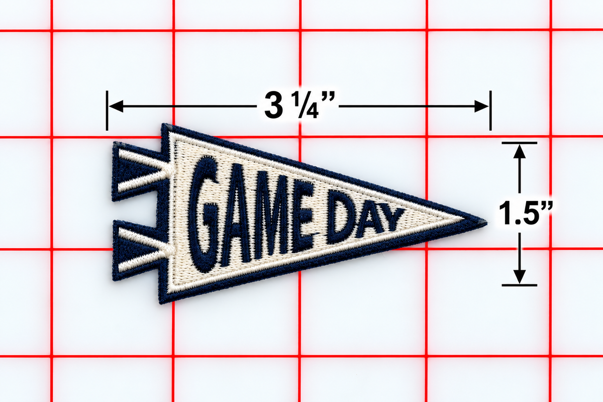 Iron-On Patch - Game Day Pennants