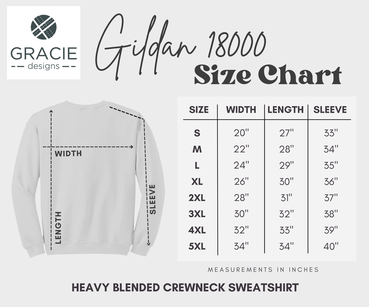 Heather Slate Gray Custom Area Code Crewneck Sweatshirt - 3D Puff Lettering