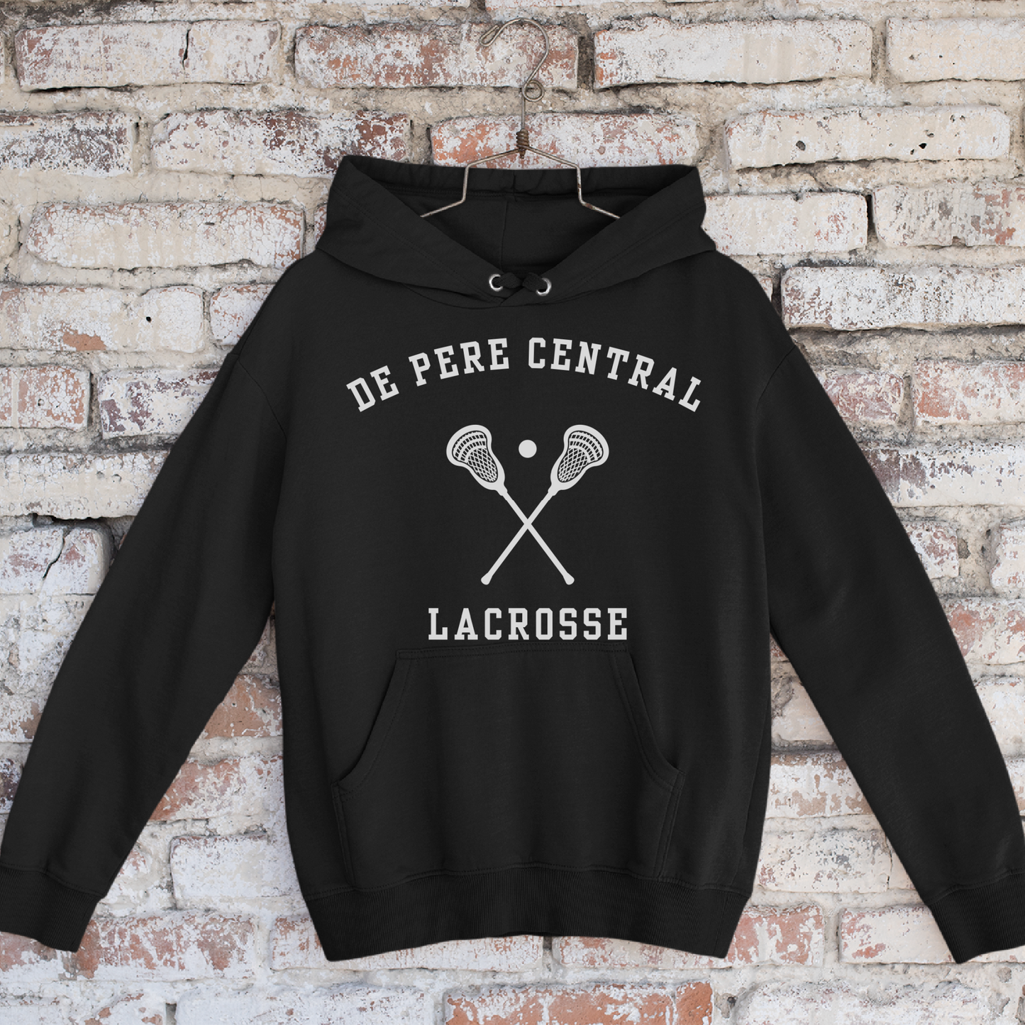 De Pere Ghostbirds Collegiate Graphic - Black Tee, Long Sleeve Tee, Crewneck, or Hoodie