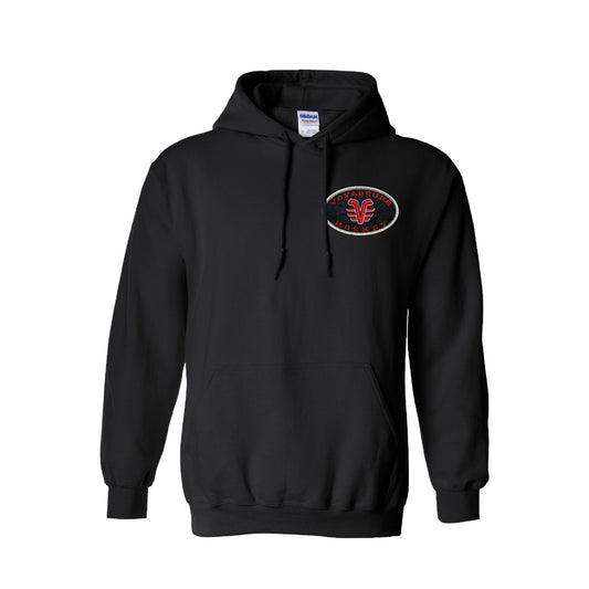 De Pere Voyageurs Hockey Embroidered Patch - Hoodie Sweatshirt