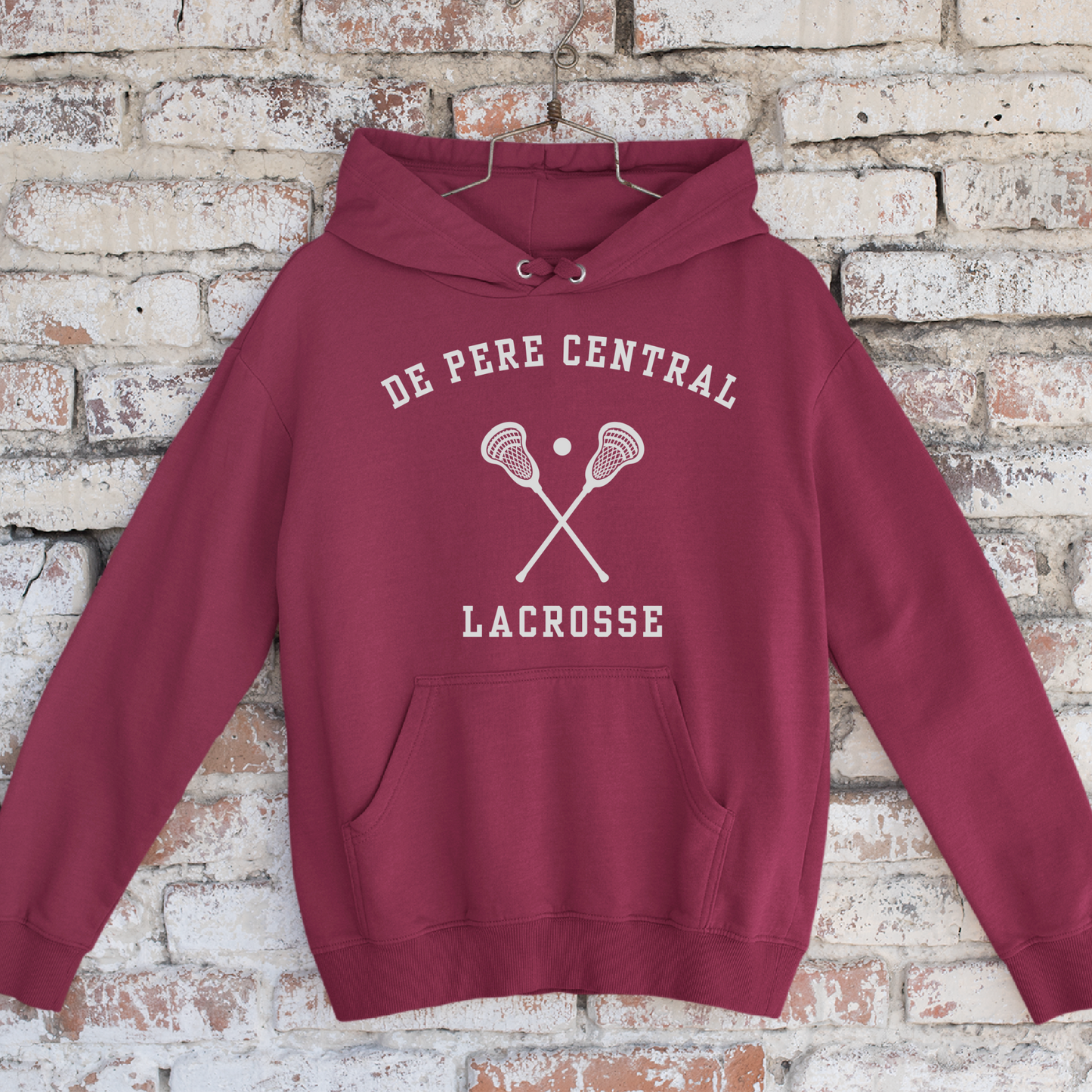De Pere Ghostbirds Collegiate Graphic - Cardinal Tee, Long Sleeve Tee, Crewneck, or Hoodie