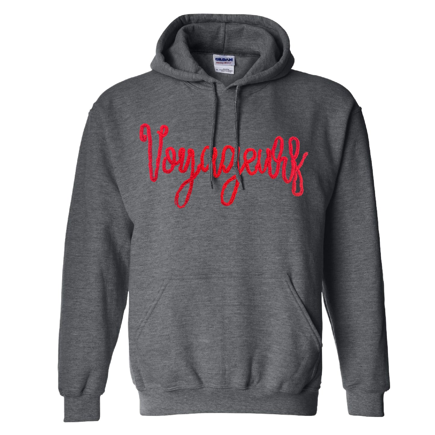 Custom Team Hoodie - De Pere Voyageurs - Chenille Embroidery
