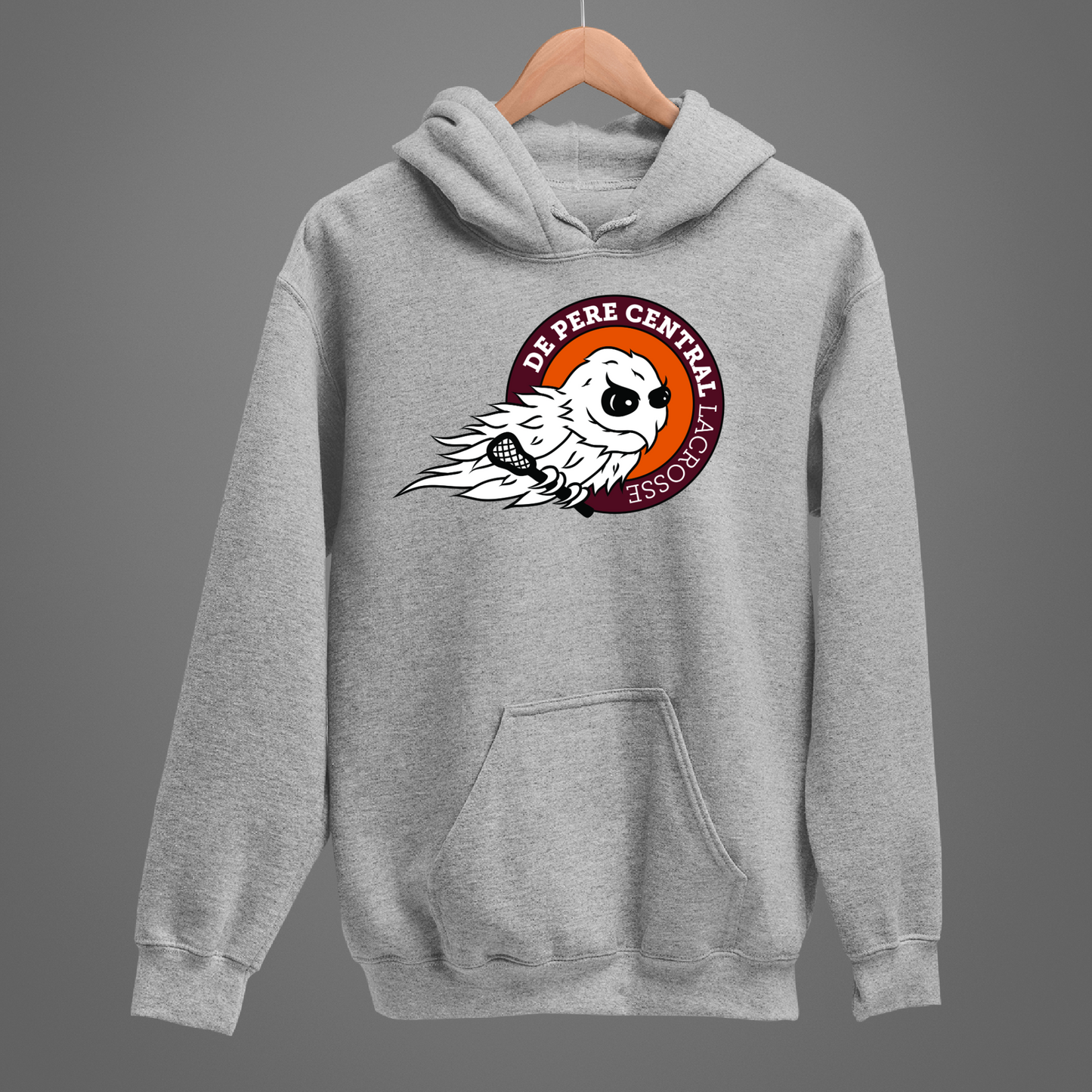 De Pere Ghostbirds Logo - Heather Tee, Long Sleeve Tee, Crewneck, or Hoodie