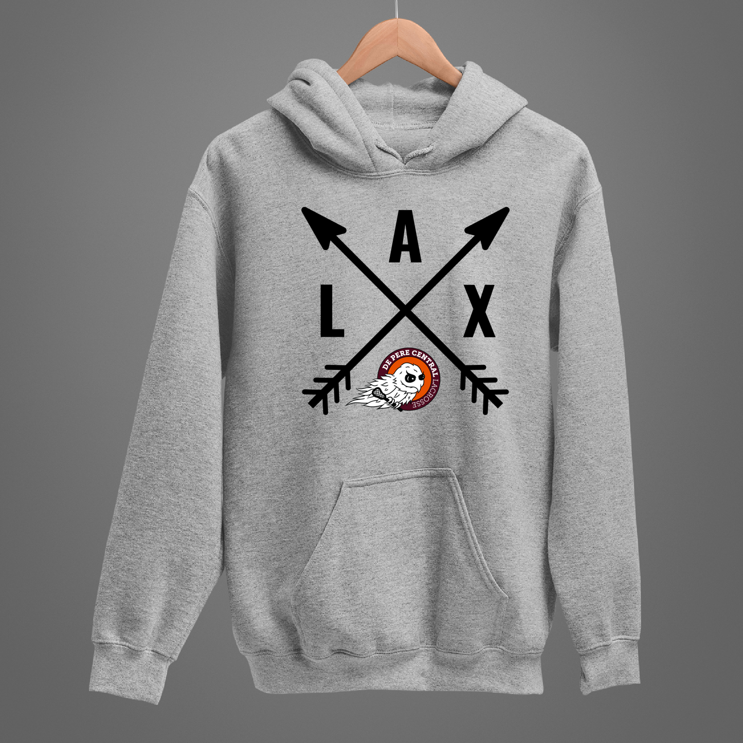 De Pere Ghostbirds Arrows Graphic - Heather Tee, Long Sleeve Tee, Crewneck, or Hoodie