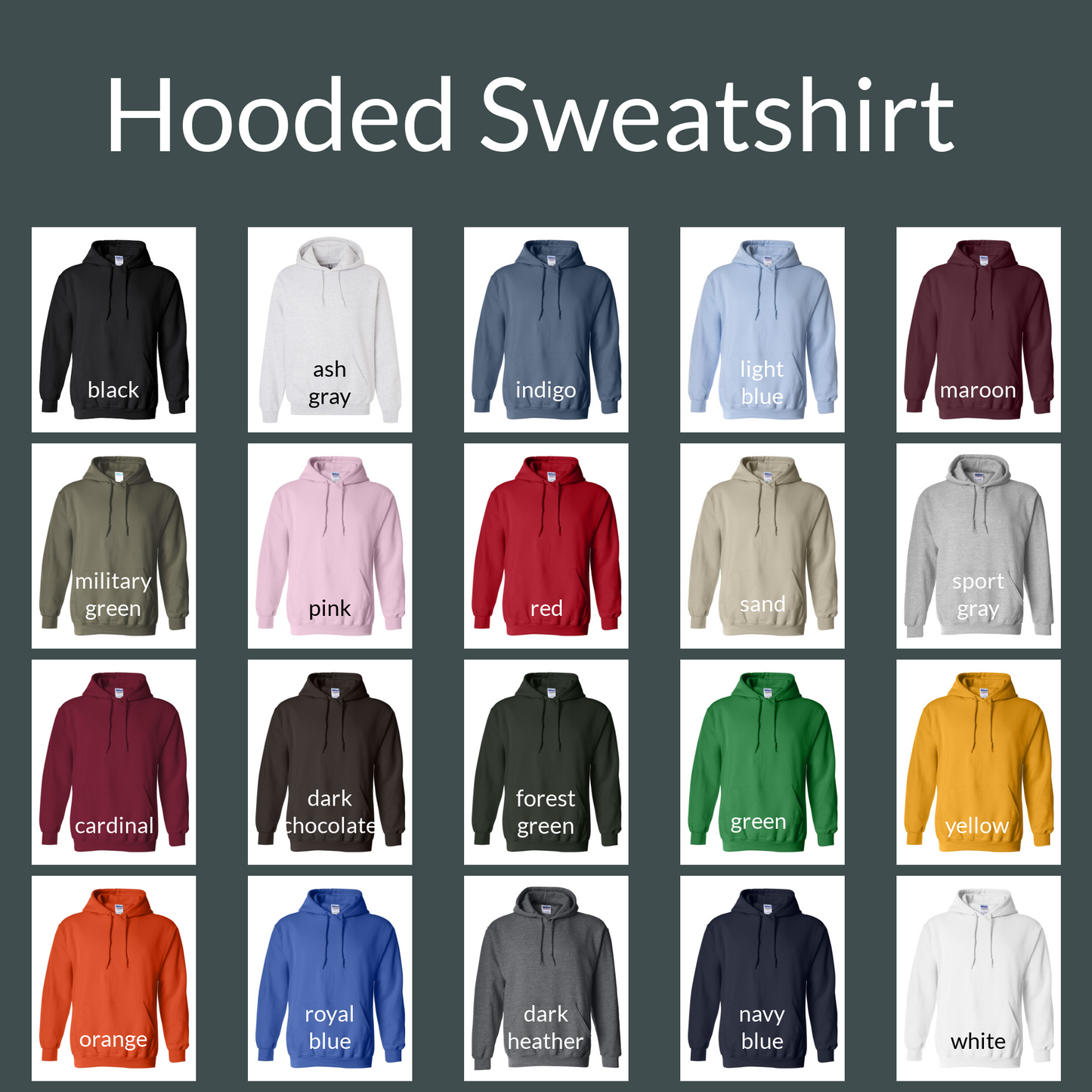 Custom Team Hoodie - Your Team, Your Colors - Chenille Embroidery