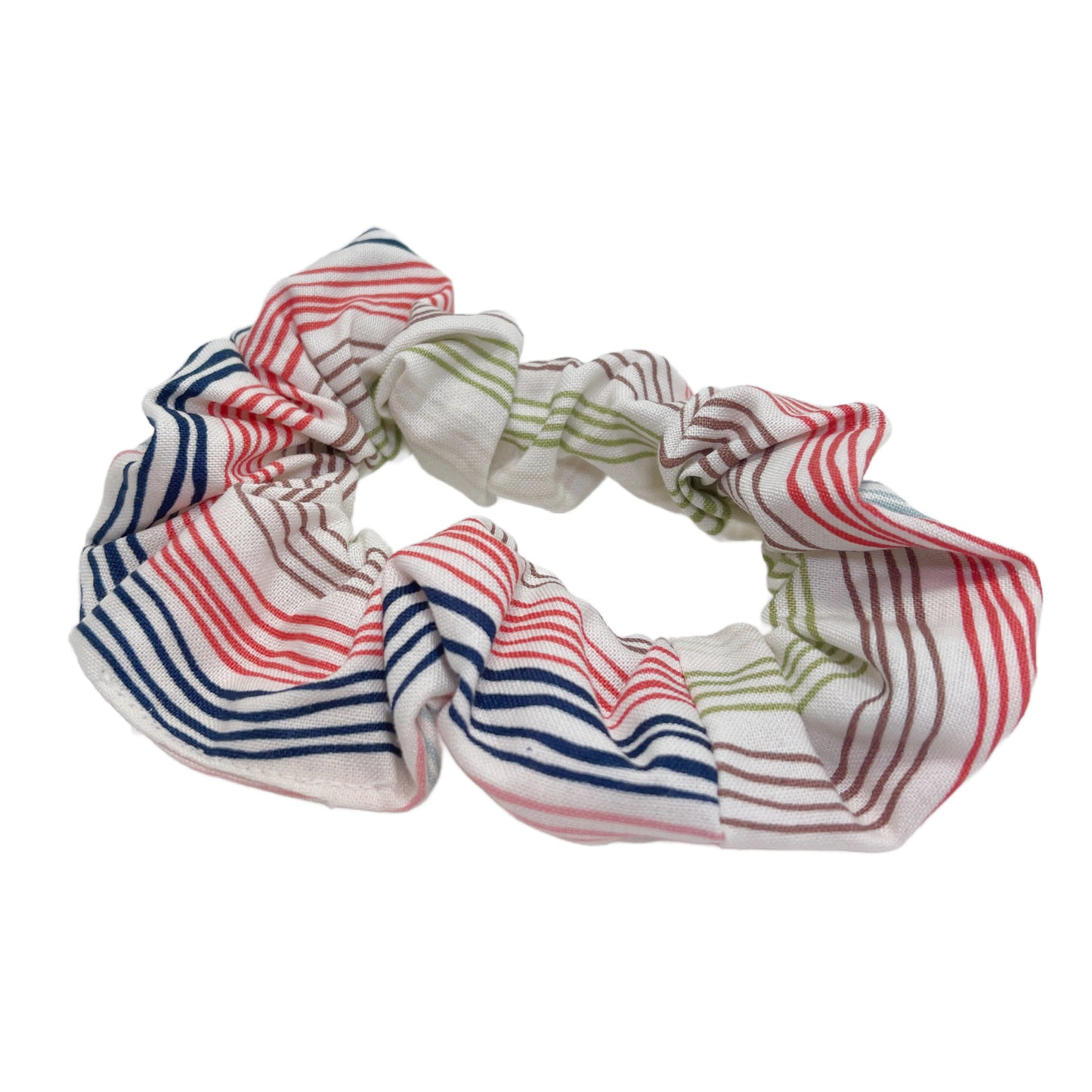 Hair Scrunchie | Wavy Stripes