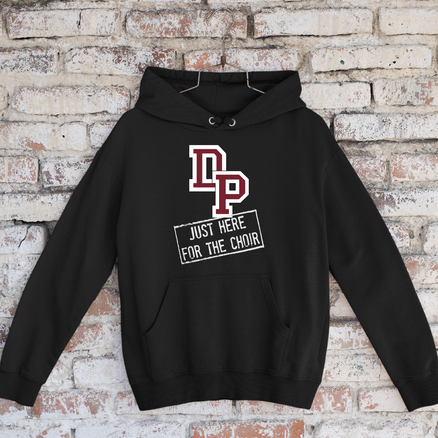 De Pere Redbirds Choir Design - Black Tee, Crewneck, or Hoodie