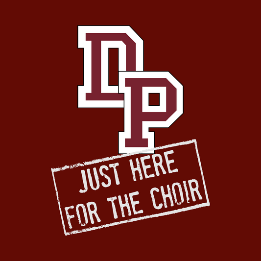 De Pere Redbirds Choir Design - Cardinal Tee, Crewneck, or Hoodie