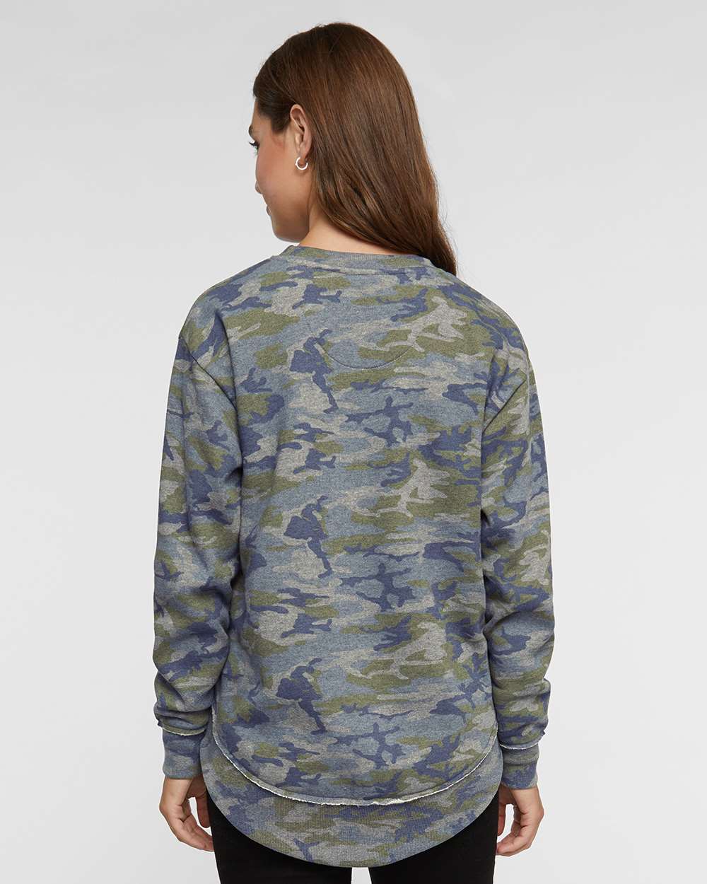 Camo oversized sweatshirt online