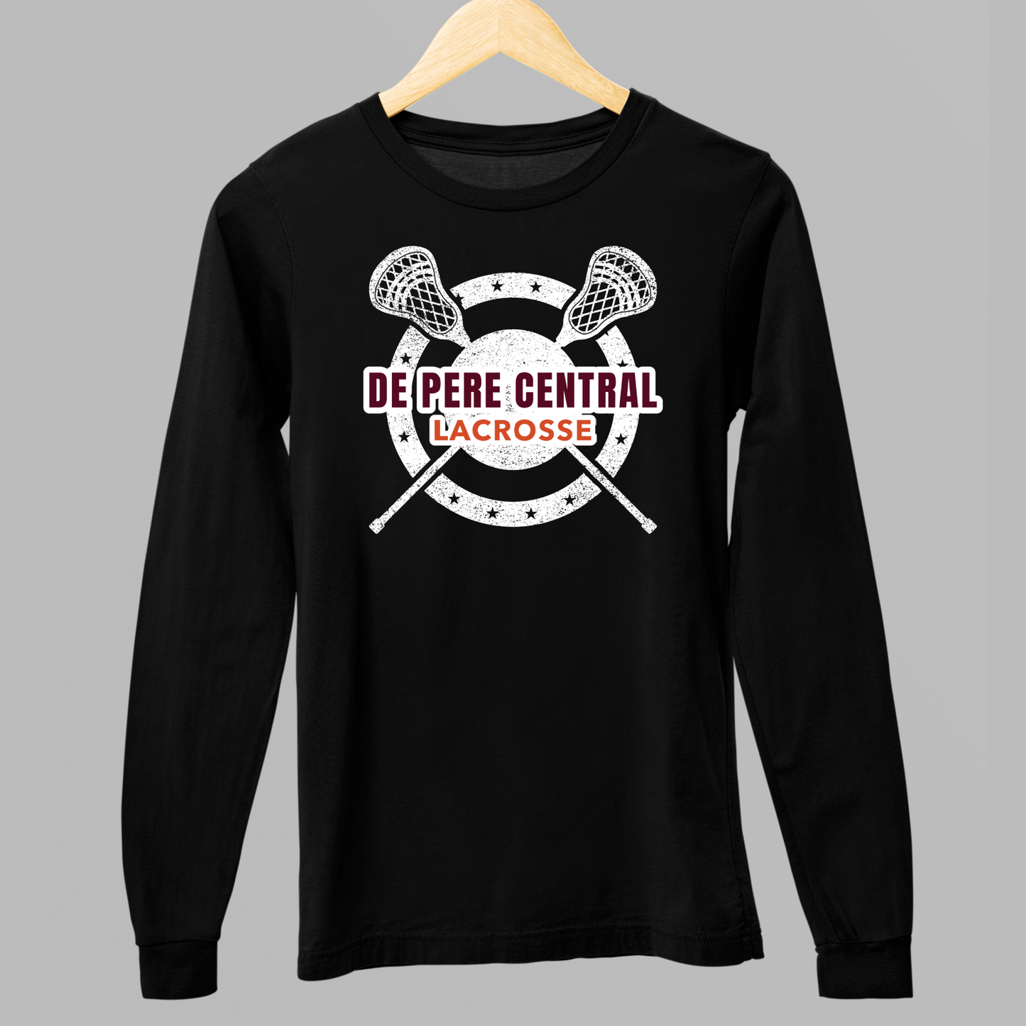 De Pere Ghostbirds Round Graphic - Black Tee, Long Sleeve Tee, Crewneck, or Hoodie