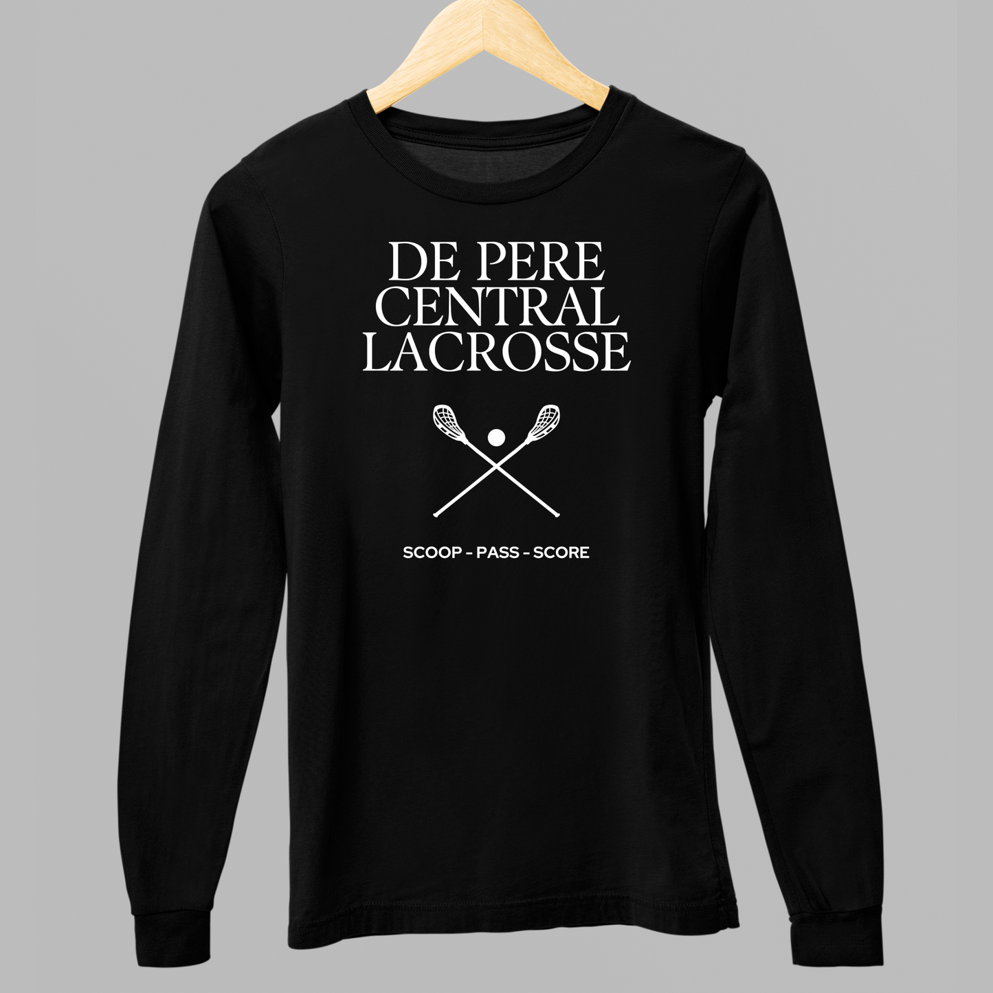 De Pere Ghostbirds SPS - Black Tee, Long Sleeve Tee, Crewneck, or Hoodie