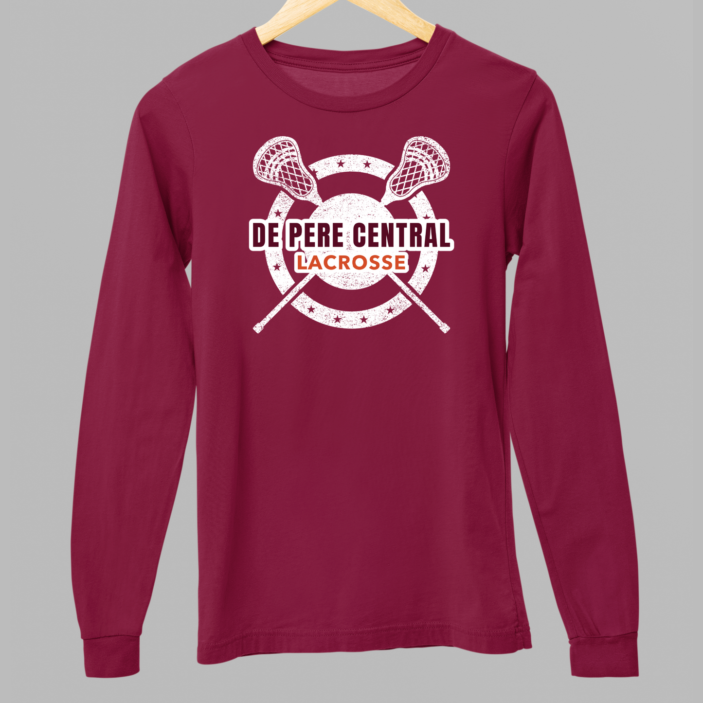 De Pere Ghostbirds Round Graphic - Cardinal Tee, Long Sleeve Tee, Crewneck, or Hoodie
