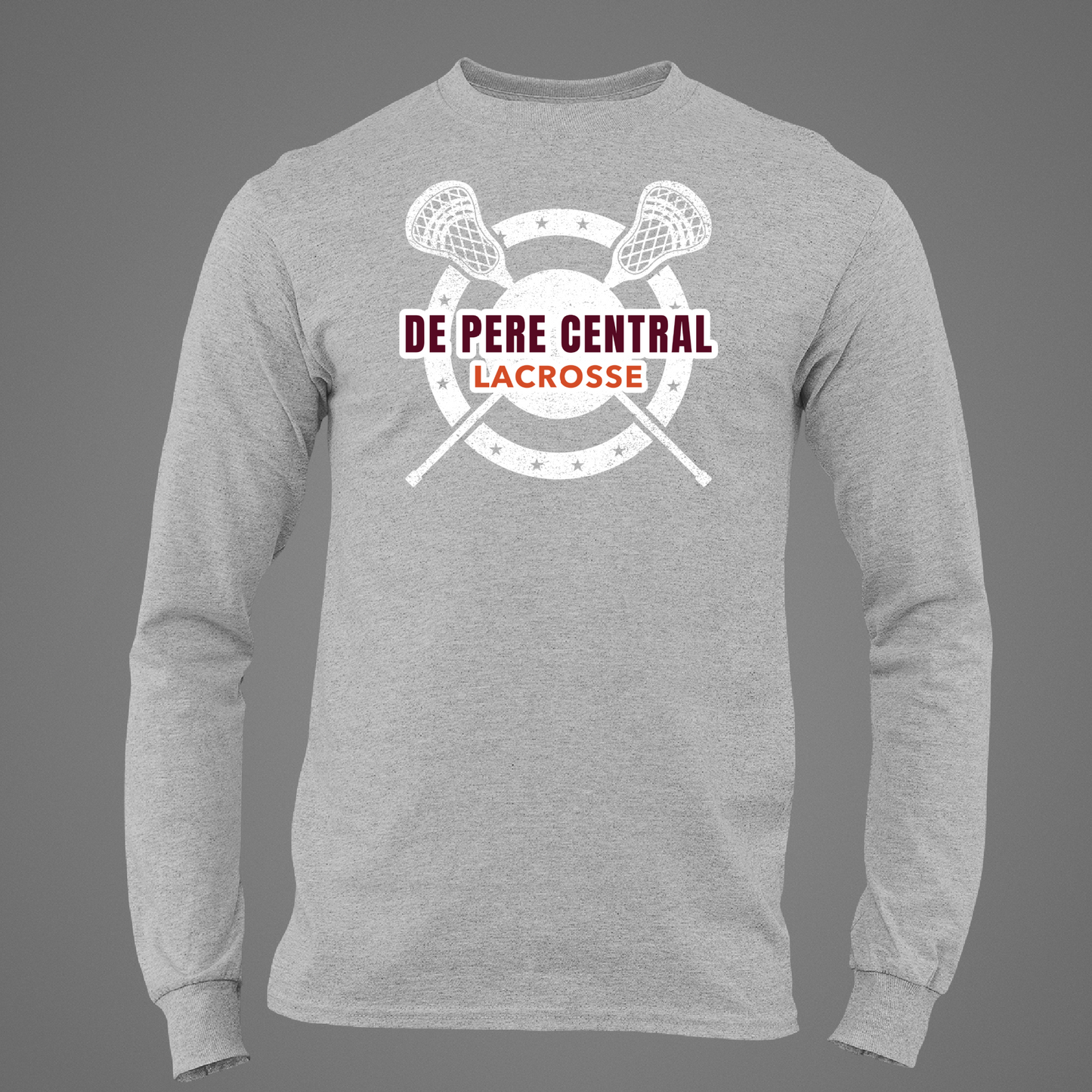 De Pere Ghostbirds Round Graphic - Heather Tee, Long Sleeve Tee, Crewneck, or Hoodie