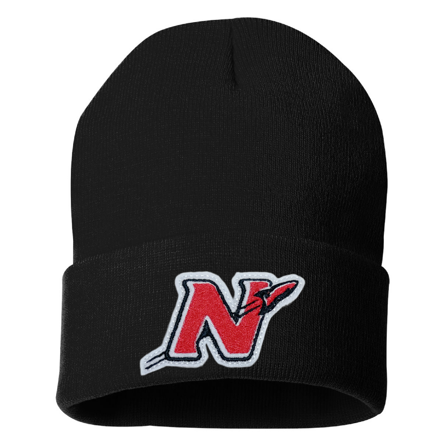 Black Beanie - Neenah Rockets Patch