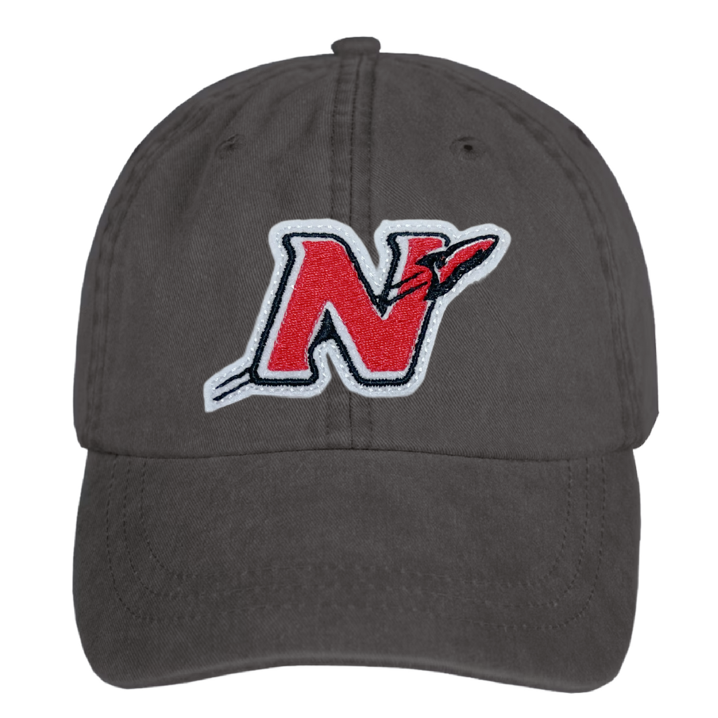 Black Dad Hat - Neenah Rockets Logo