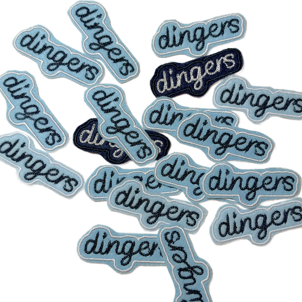 Iron-On Patch - dingers chainstitch