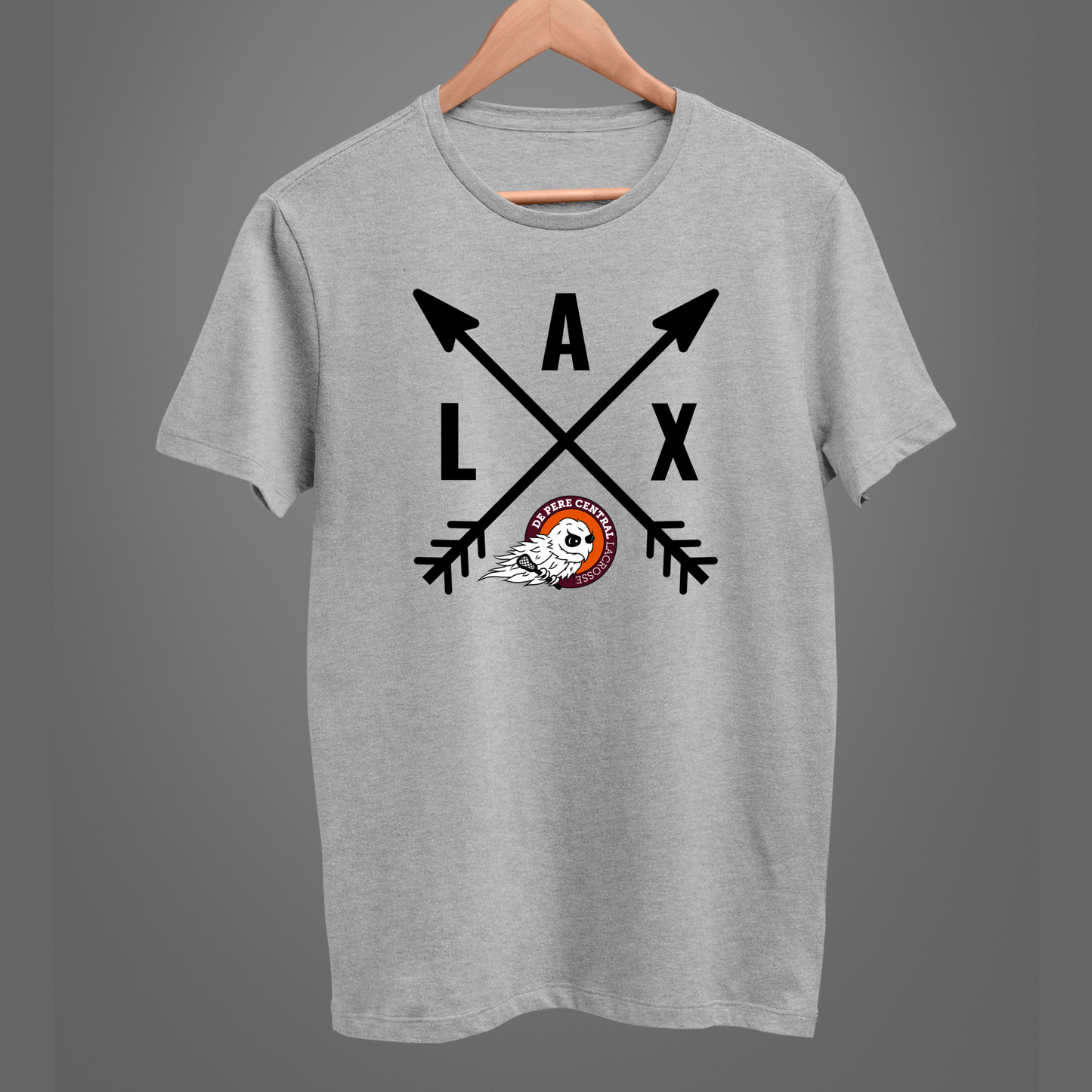 De Pere Ghostbirds Arrows Graphic - Heather Tee, Long Sleeve Tee, Crewneck, or Hoodie
